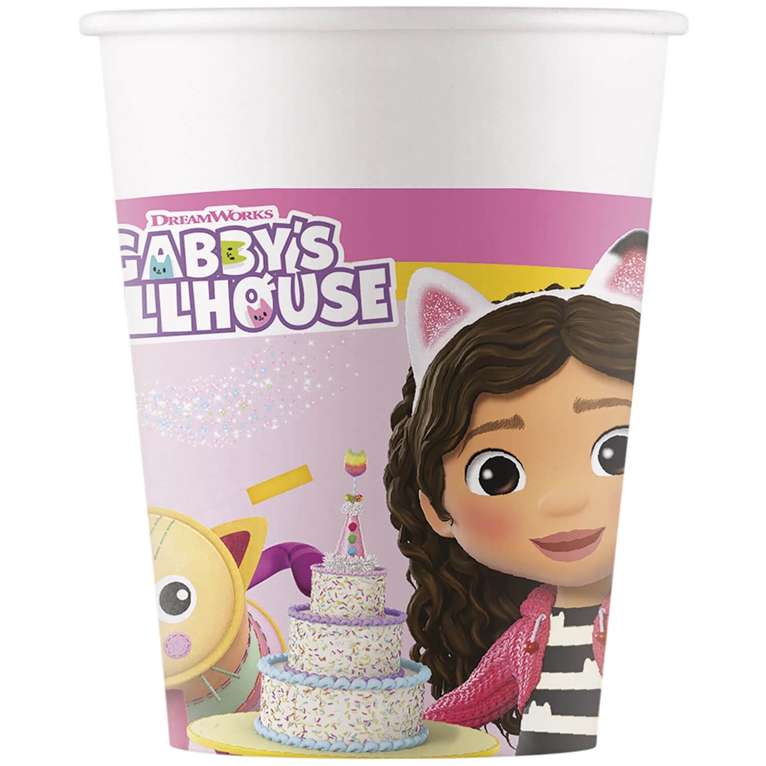 Gabby's Dollhouse Paper Cups 8 Pack Image