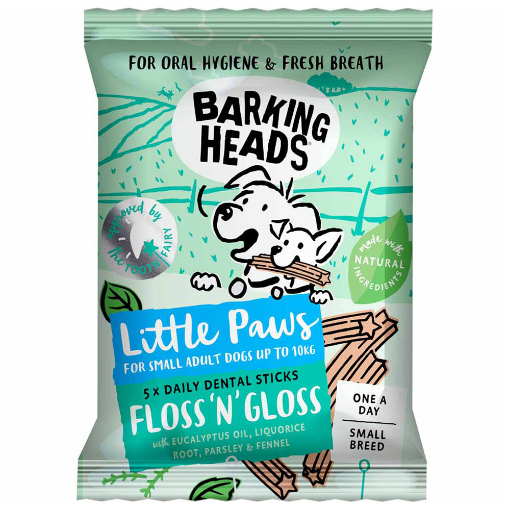 Barking Heads Little Paws Dental 5 Pack Image 1