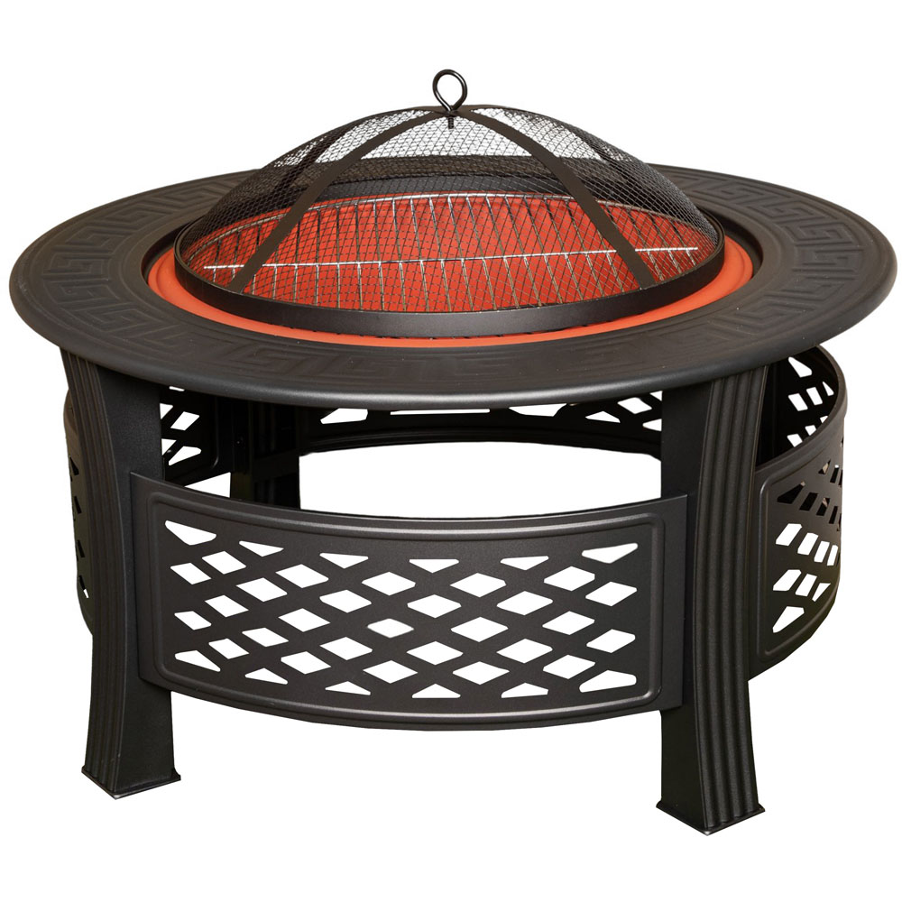 Samuel Alexander Firepit Patio Heater with Cover 80cm Image 1