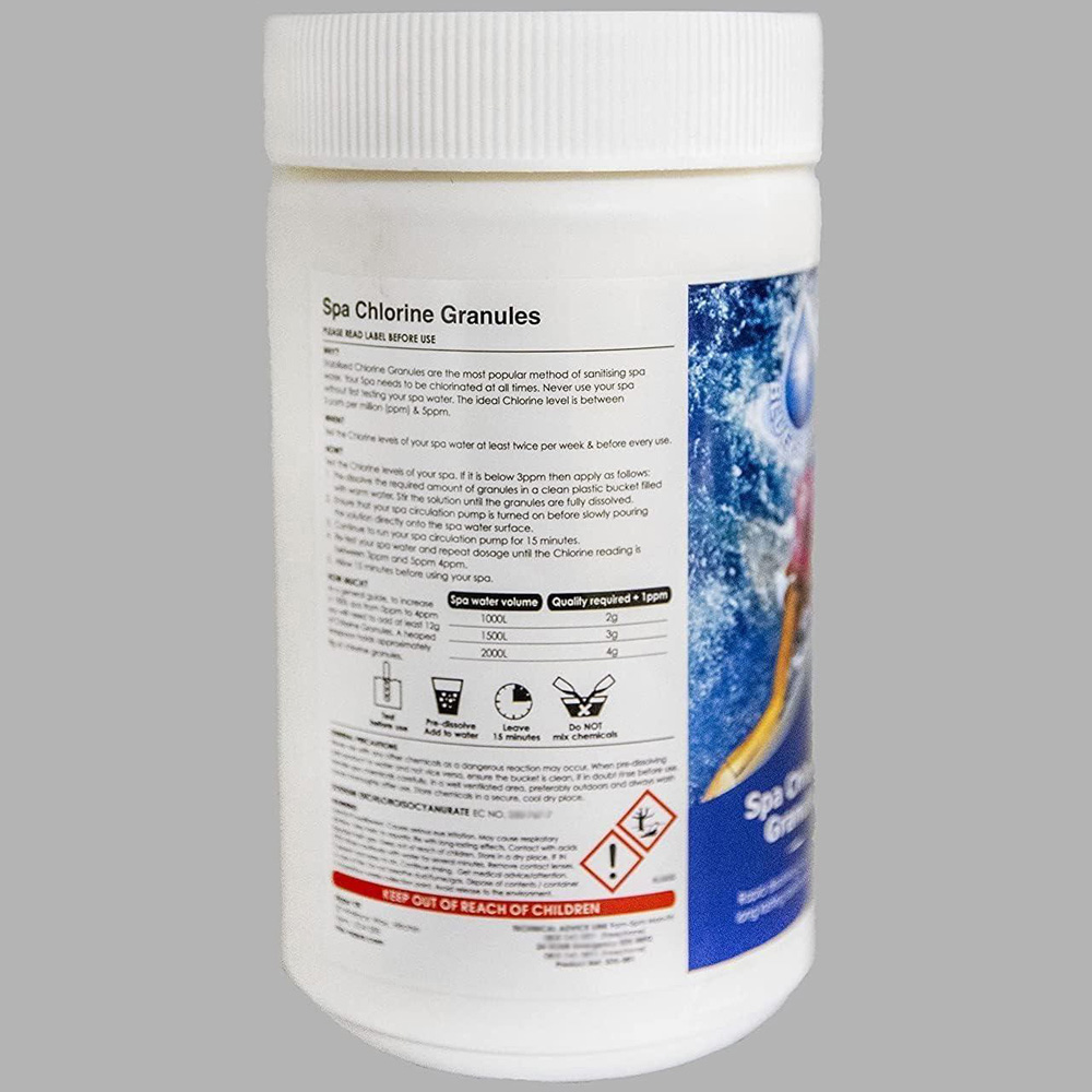 Shatchi Blue Sparkle Chlorine Granules Water Treatment 2kg Image 3