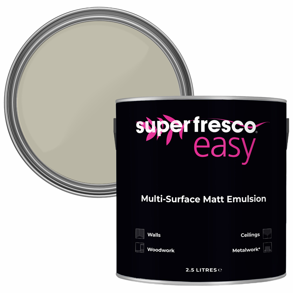 Superfresco Easy Nap Time Multi-Surface Matt Emulsion Paint 2.5L Image 1