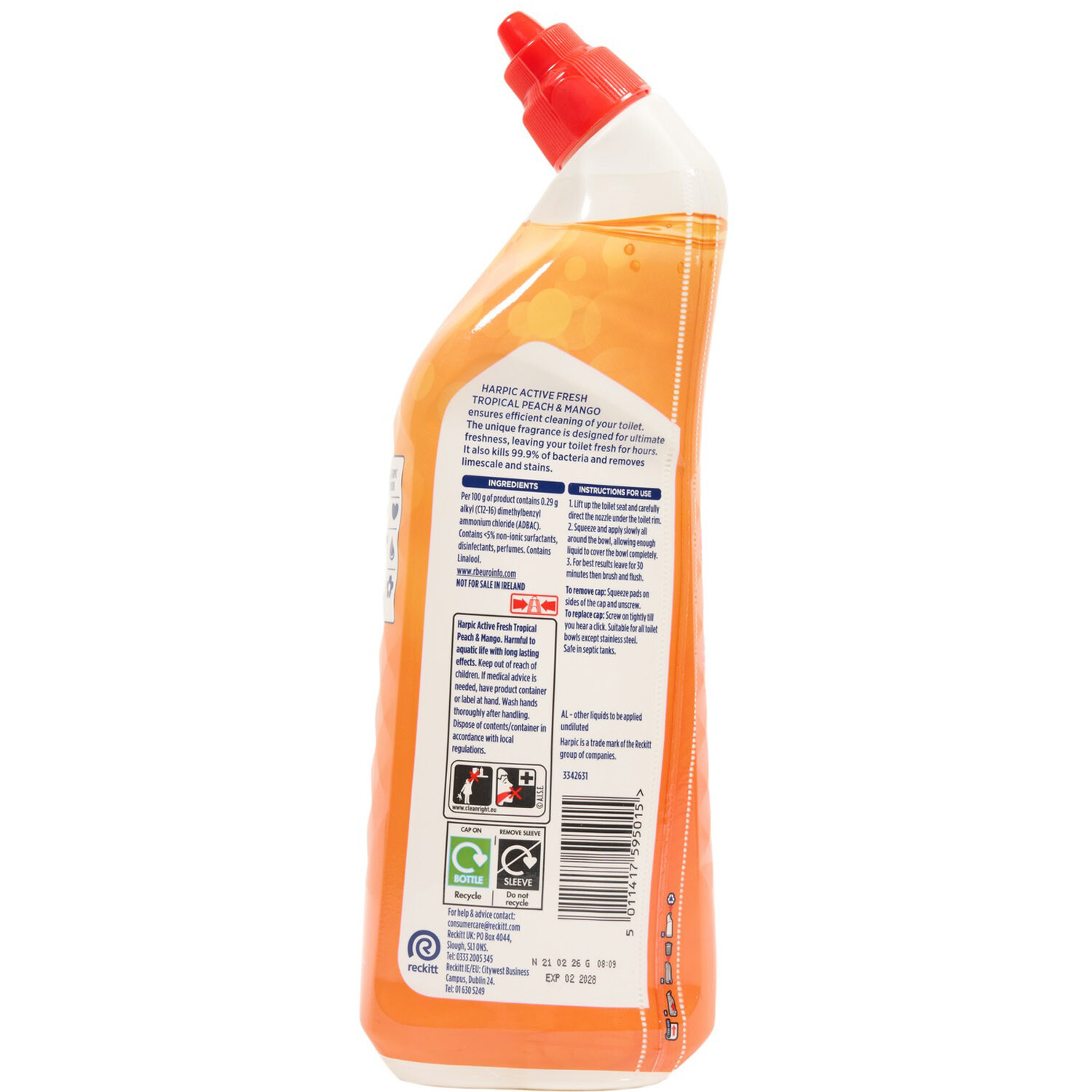 Harpic Active Fresh Toilet Cleaning Gel Image 2