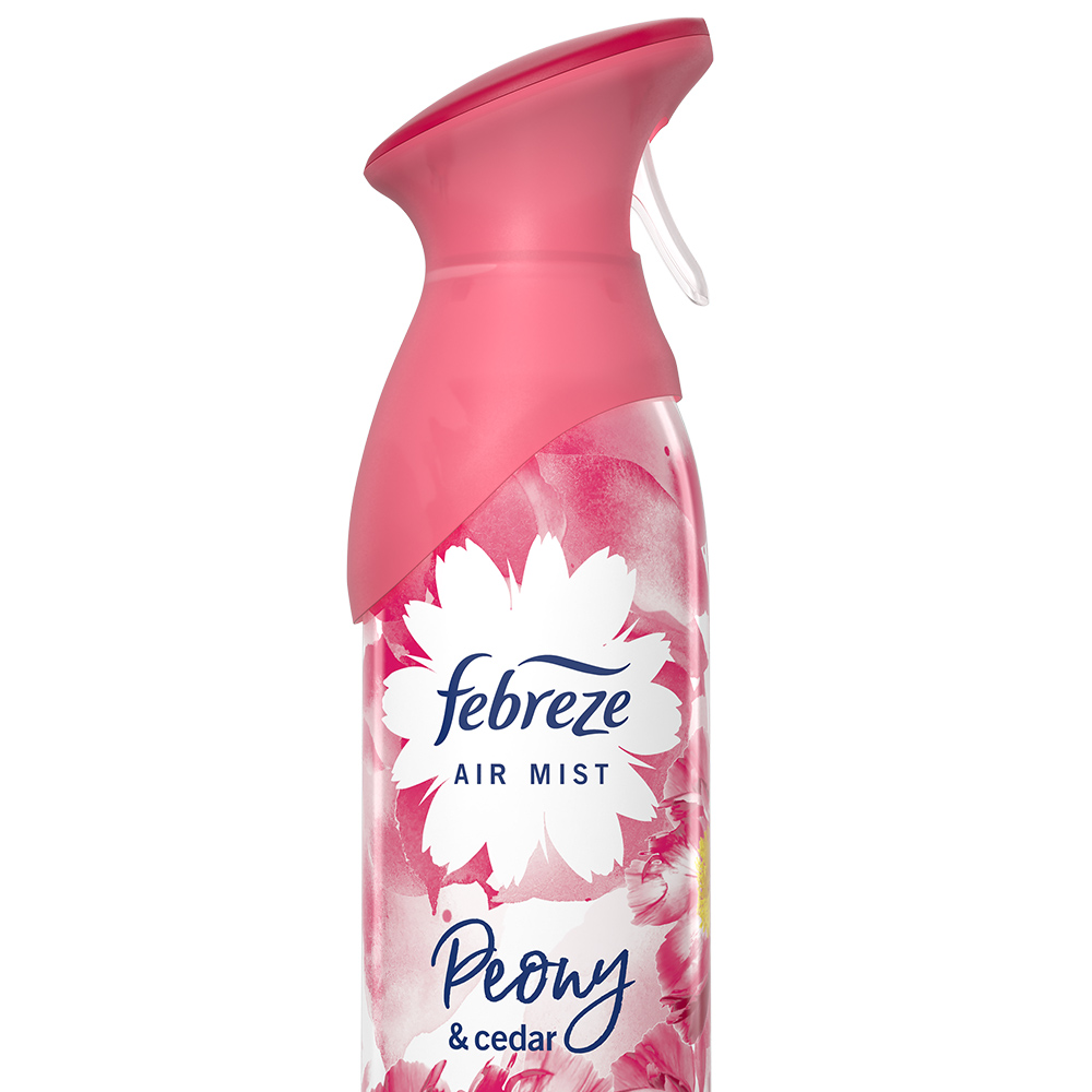 Febreze Peony and Cedar Aerosol Air Freshener Spray 300ml Image 2