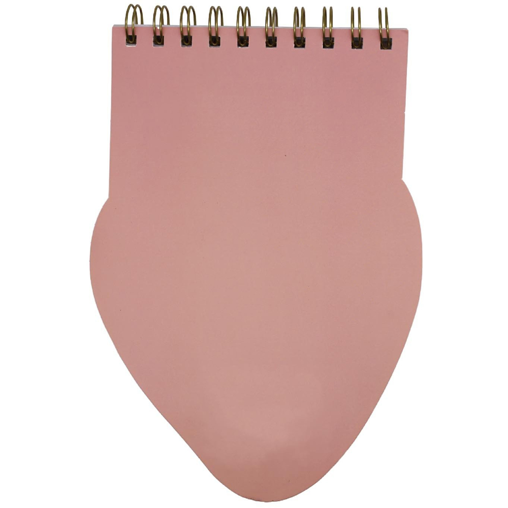 Summer Fruits Wiro Shaped Notebook - Pink Image 4