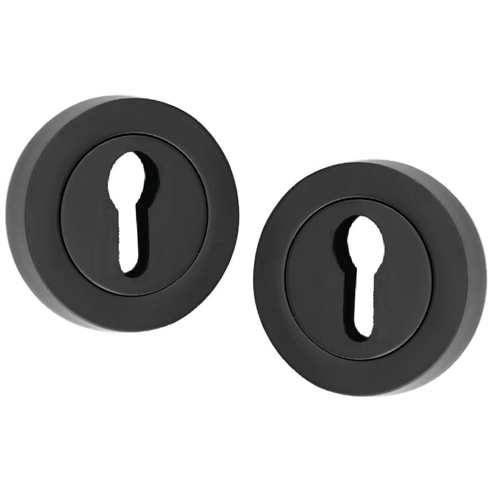 Golden Grace Matt Black 3 and 5 Lever Lock Key Hole Image