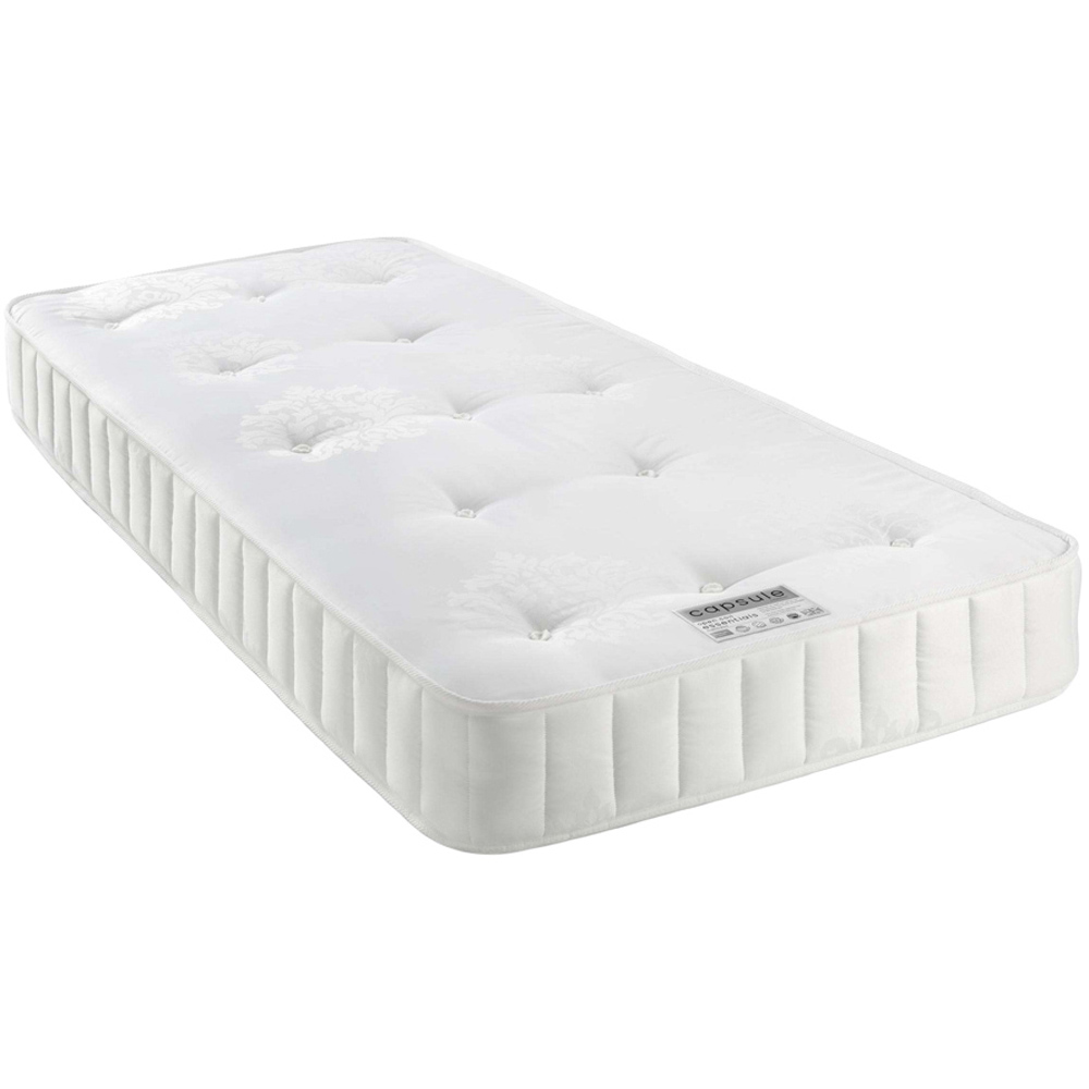 Julian Bowen Capsule Essentials Single White Sprung Mattress Image 1