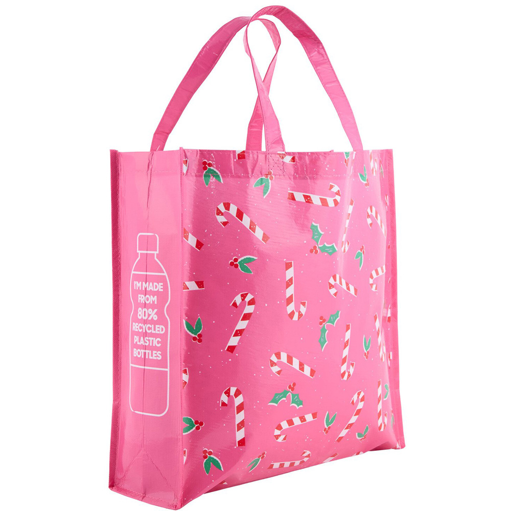 Assorted Candy Cane Shopper Bag Multicolour Image 3