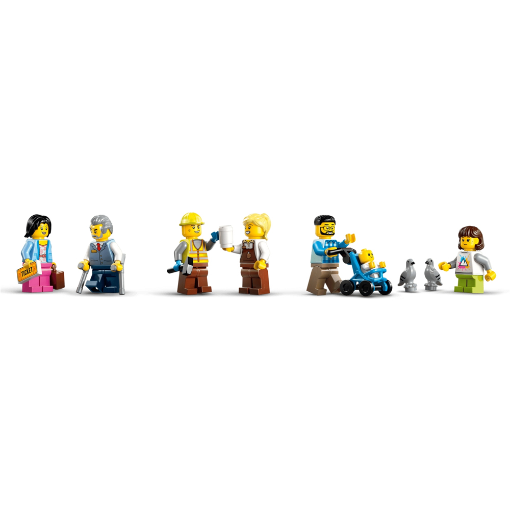 LEGO City 60469 Central Train Station Set 752-Piece Image 5