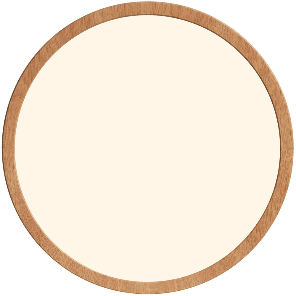 Nordlux Oja 29 2700K Wood Foil Dimmable LED Ceiling Light Image 1