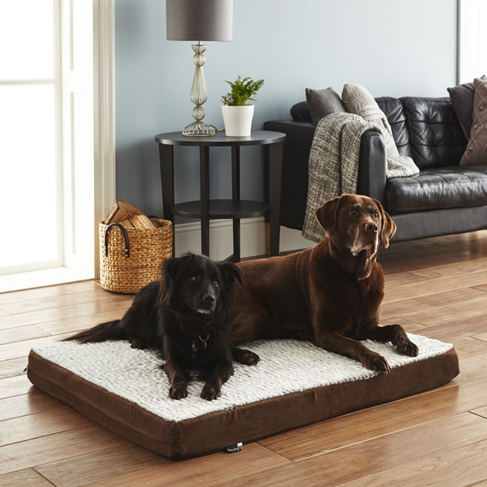 Bunty Large Brown Ultra Soft Pet Basket Bed Image 8
