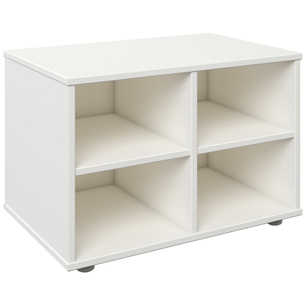 Noomi Shorty White Mid Sleeper with Storage Image 4