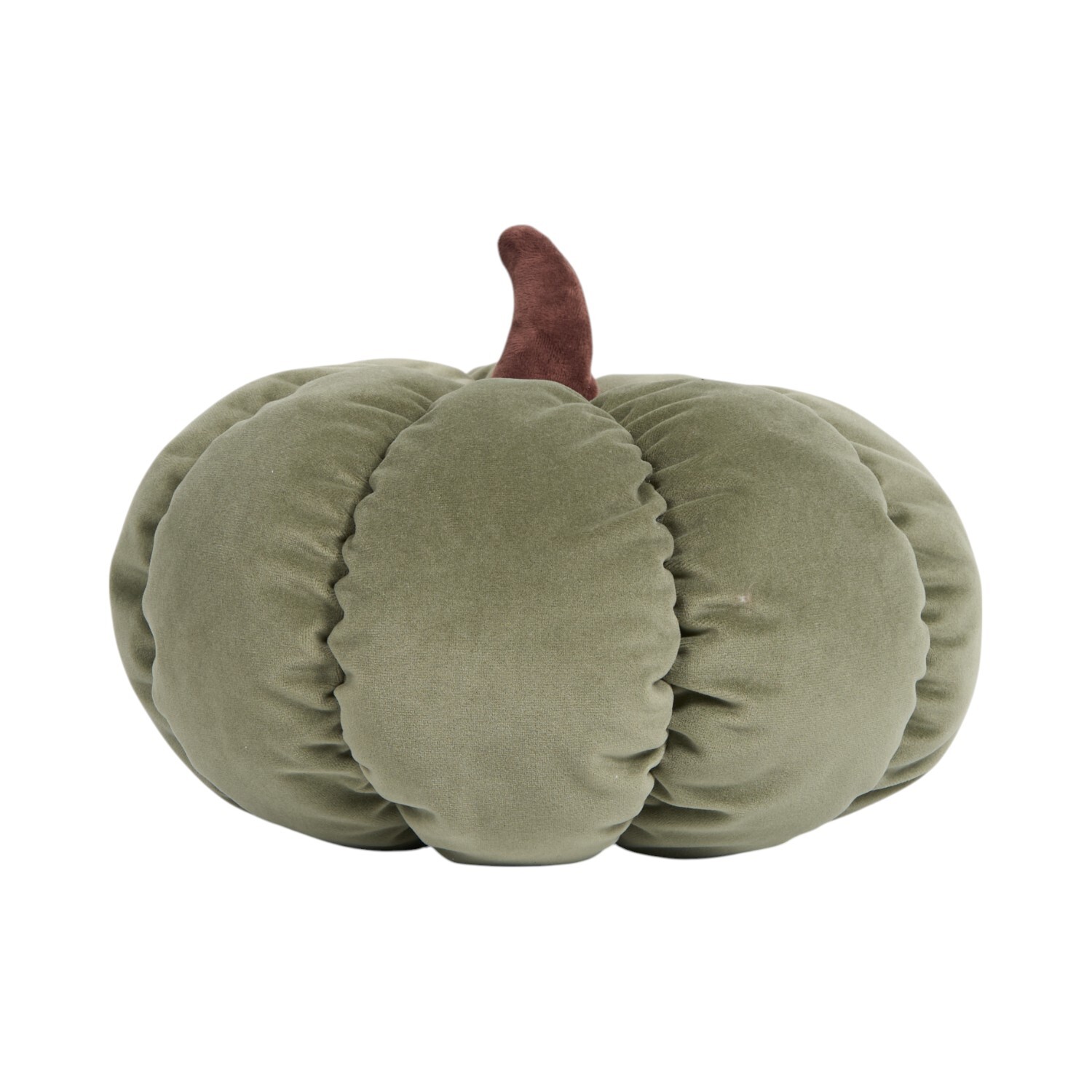 Autumn Pumpkin Cushion Green Image 1