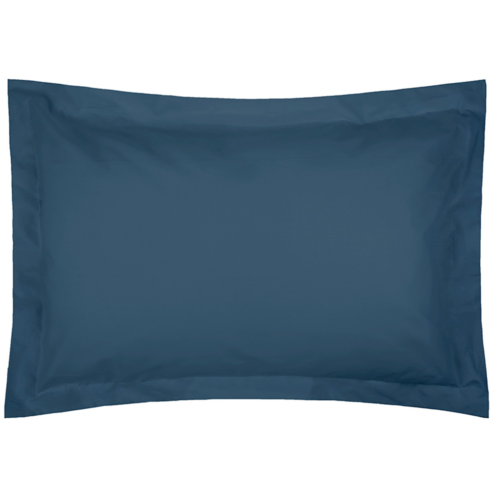Serene Oxford Navy Pillowcase Image 1