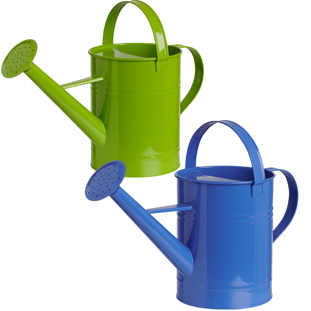 Single Metal Watering Can 1.7L in Assorted styles Image 1