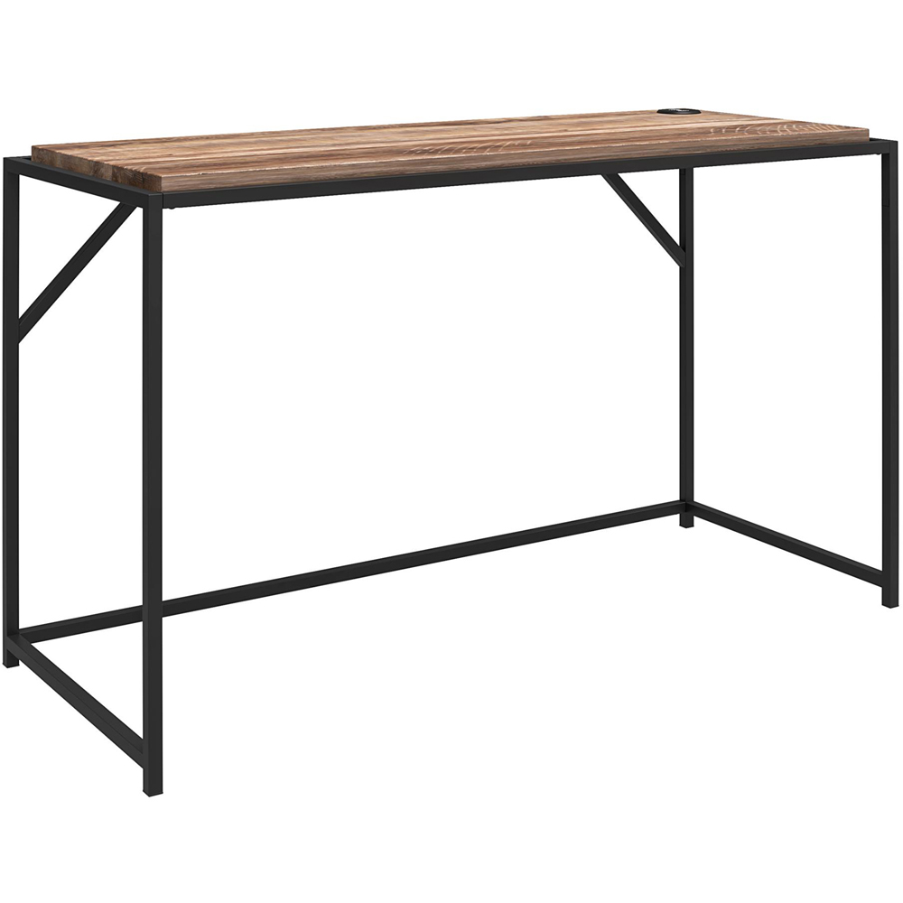 Dorel Quincy Writing Desk Weathered Oak Image 2