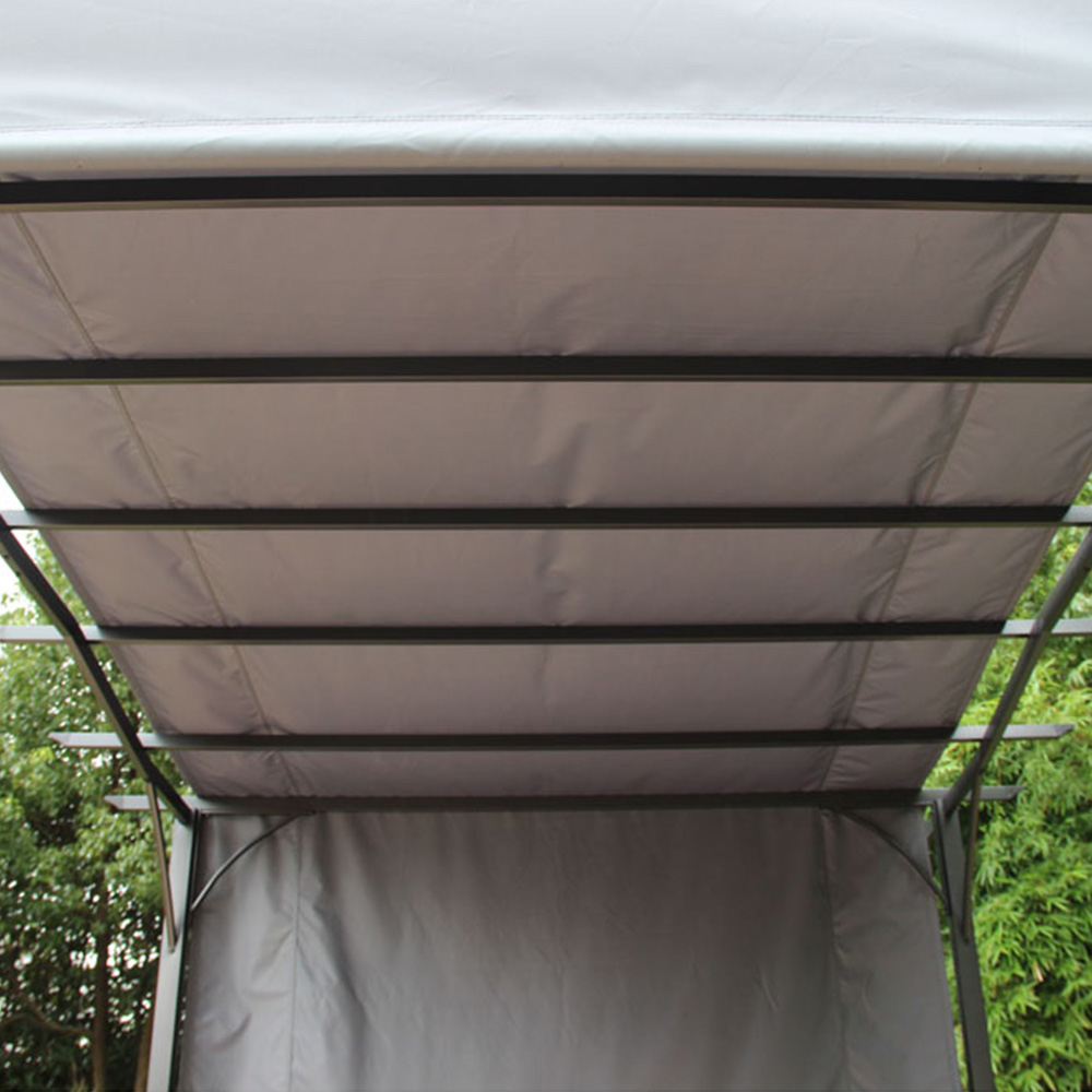 Amir 2.7 x 3.6m Grey Steel Royalcraft San Remo Pergola Image 7