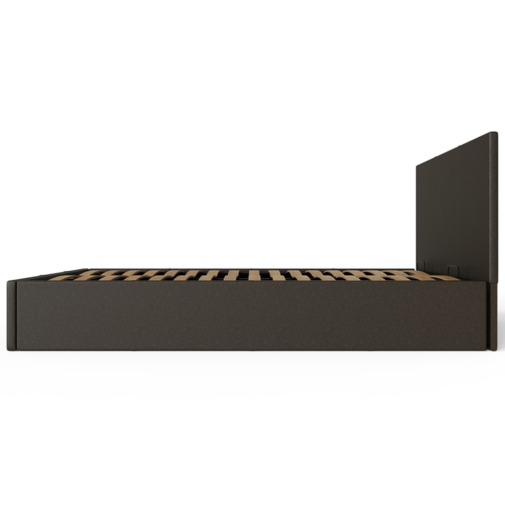 GFW Double Grey End Lift Ottoman Bed Image 6