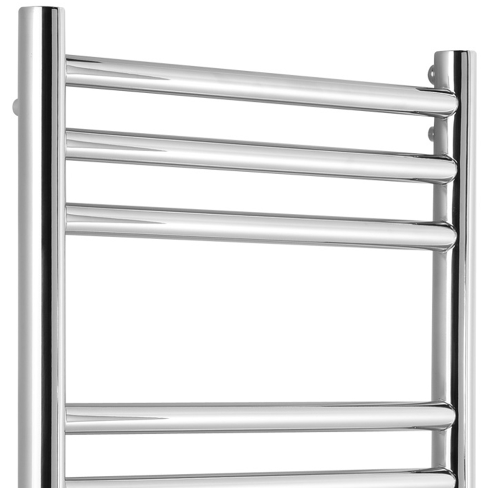Towelrads Eversley 583 BTU Polished Stainless Steel Designer Towel Radiator 800 x 500mm 171W Image 2