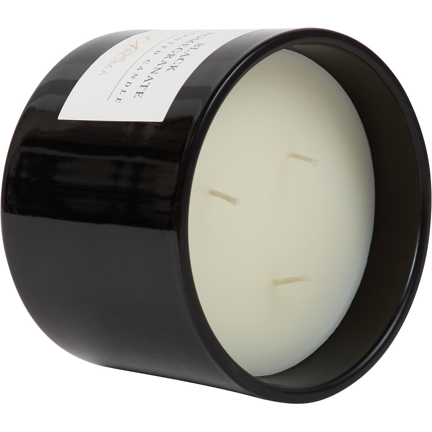 Black Pomegranate Scented Candle Image 3