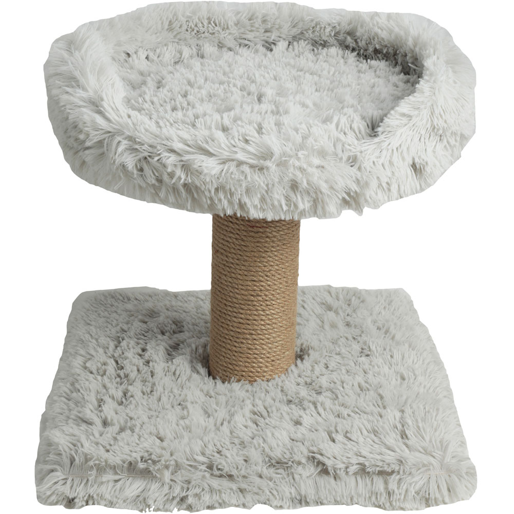 Happy Pet Maulden Cat Scratch Post Light Grey Image 1