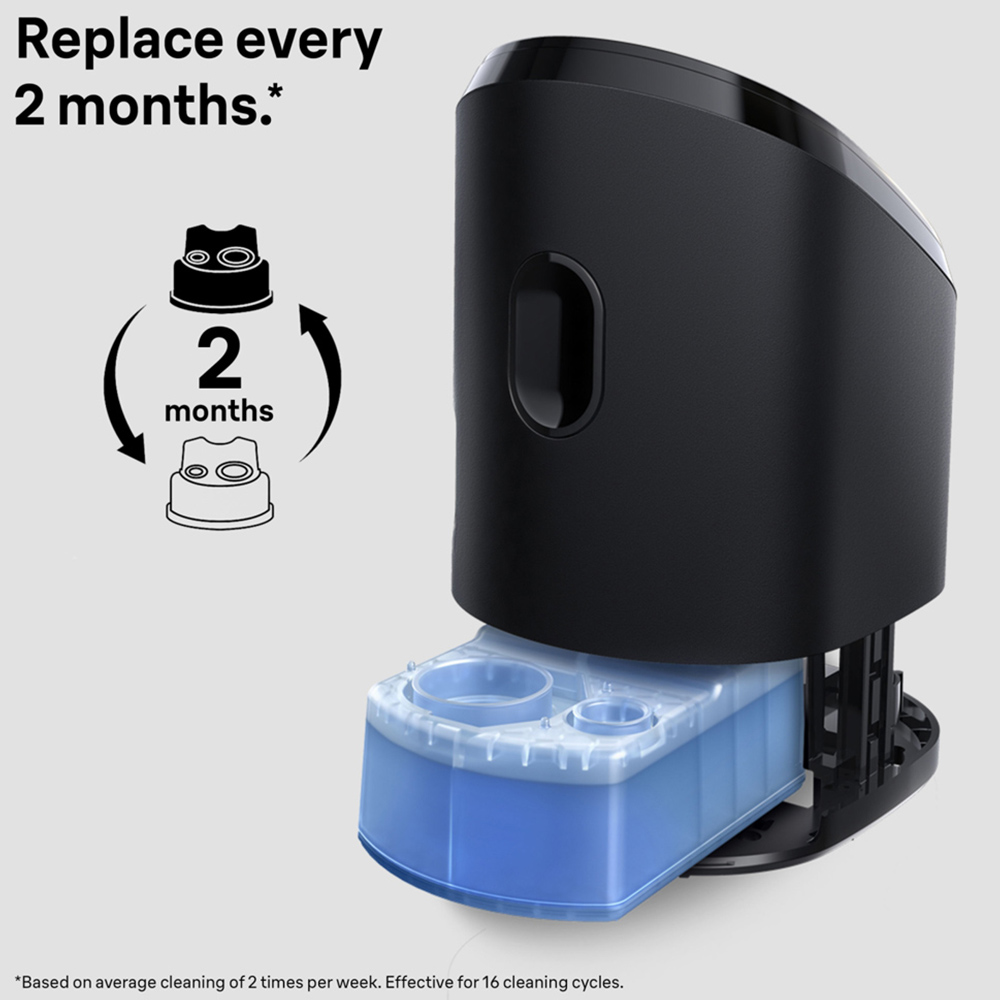 Braun 3 in 1 ShaverCare SmartCare Centre Refill Cartridges 2 Pack Image 4