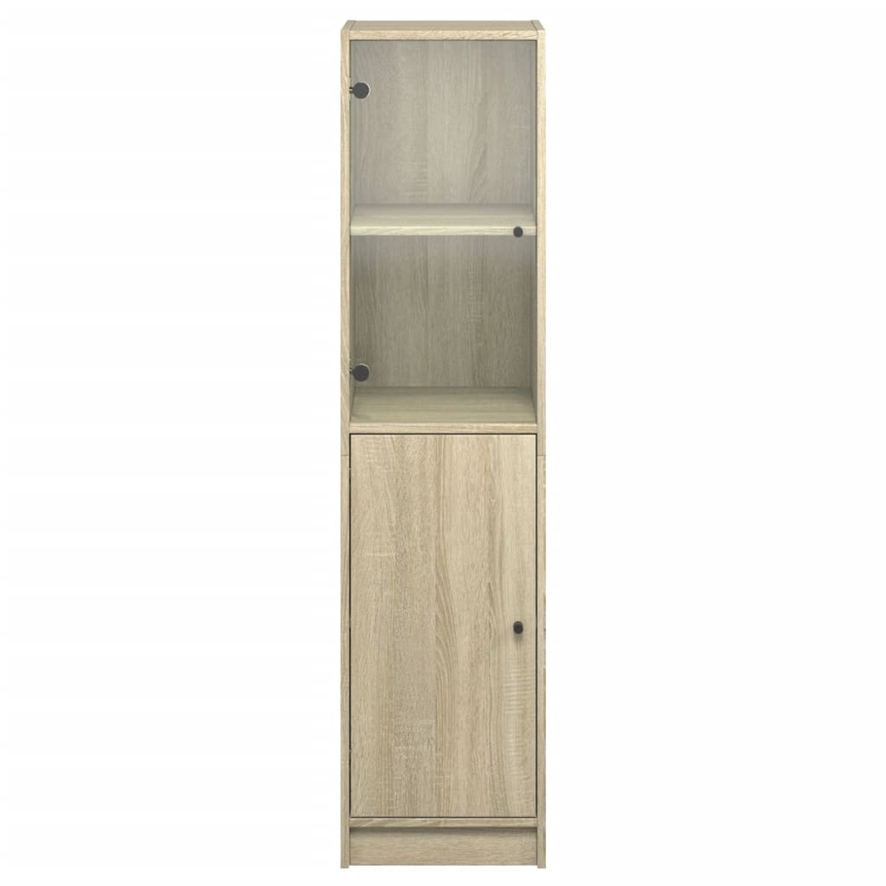 vidaXL 2 Door Sonoma Oak Highboard Image 5