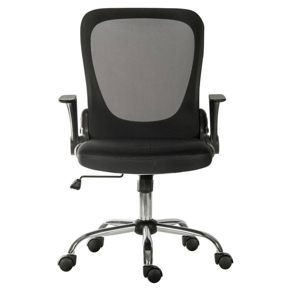 Teknik Black Mesh Swivel Office Chair Image 4