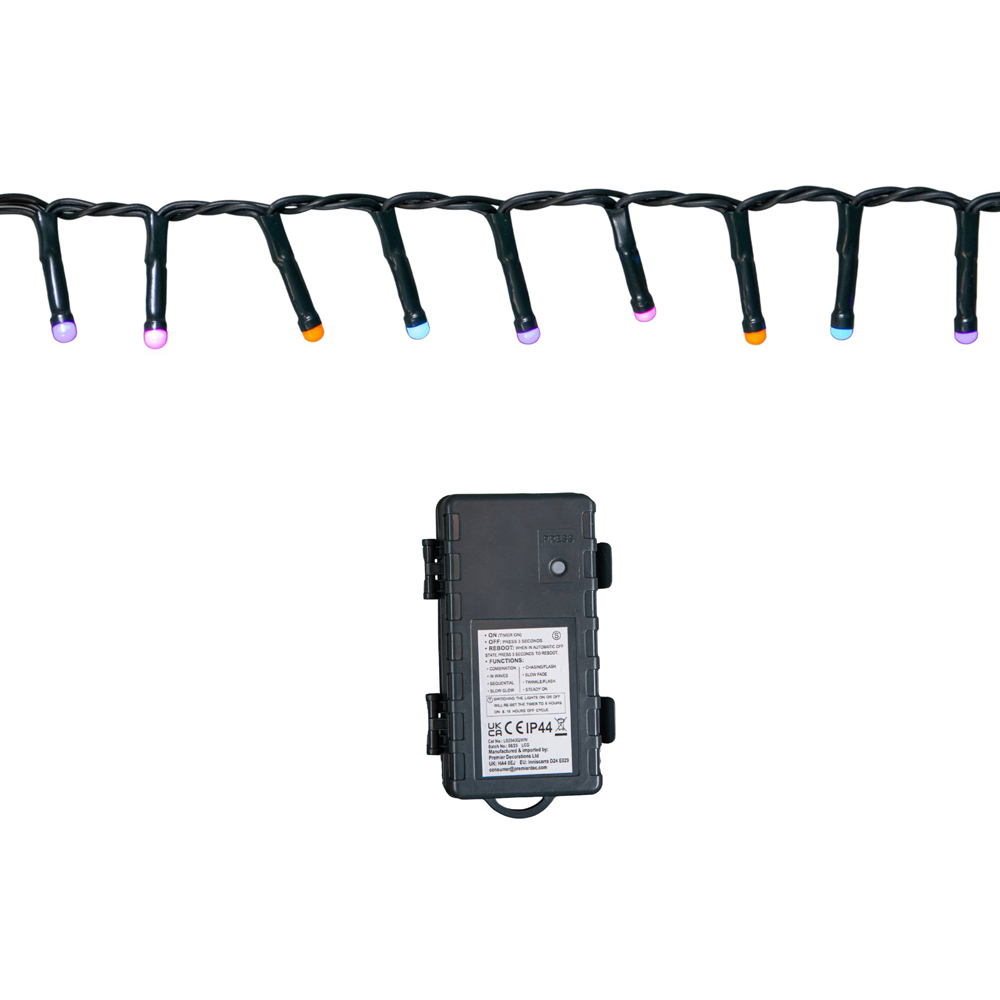 Samuel Alexander BerryBrights 360 Rainbow LED Battery Operated Christmas String Lights 9m Image 8