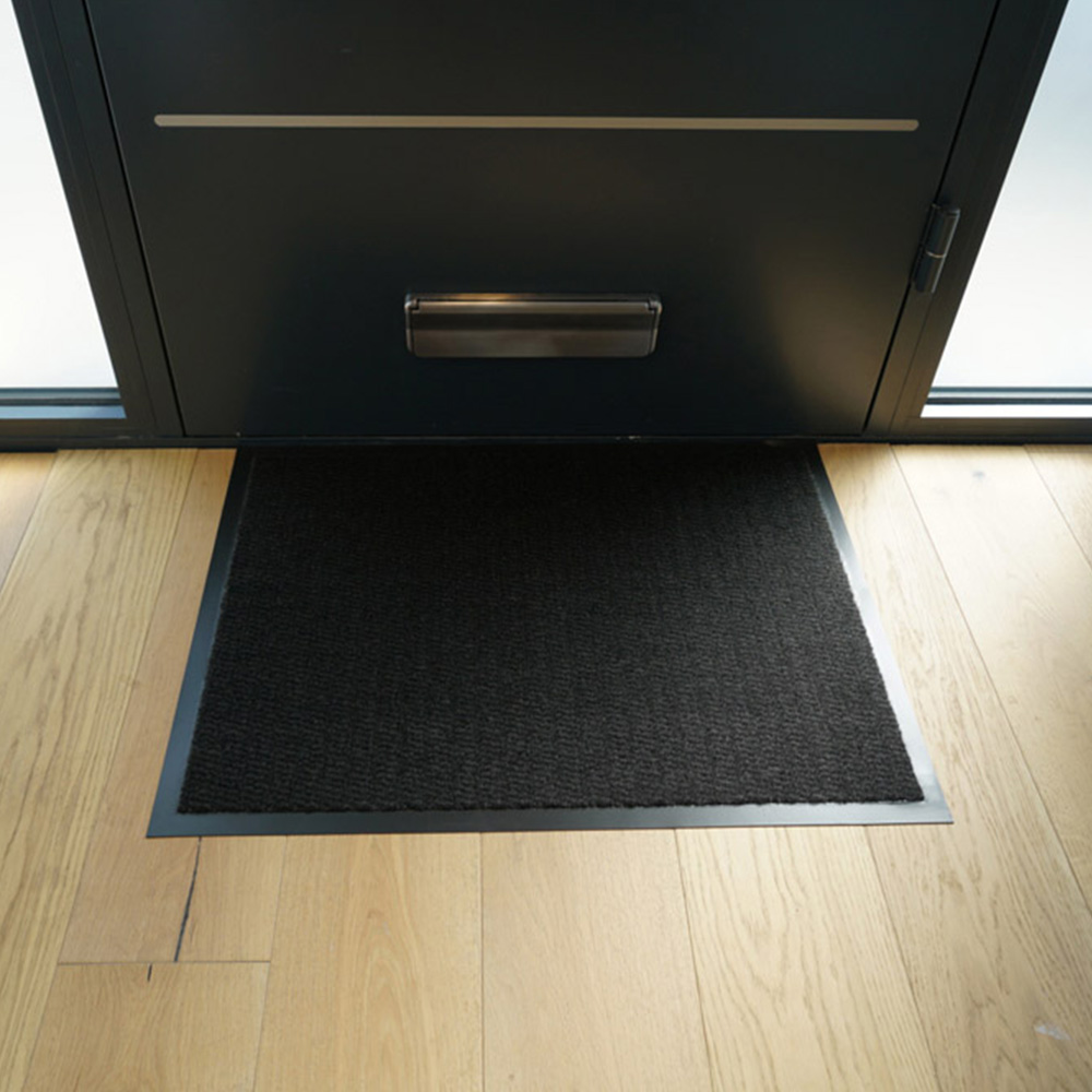 Desire Rugs Charcoal Anti Slip Door Mat 90 x 150cm Image 5