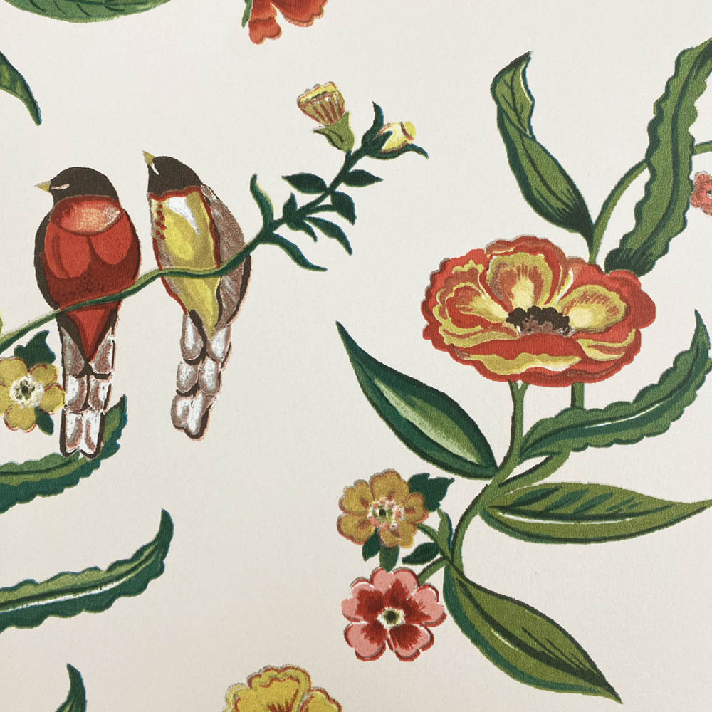 Cath Kidston Summer Birds Cream Wallpaper Image 5