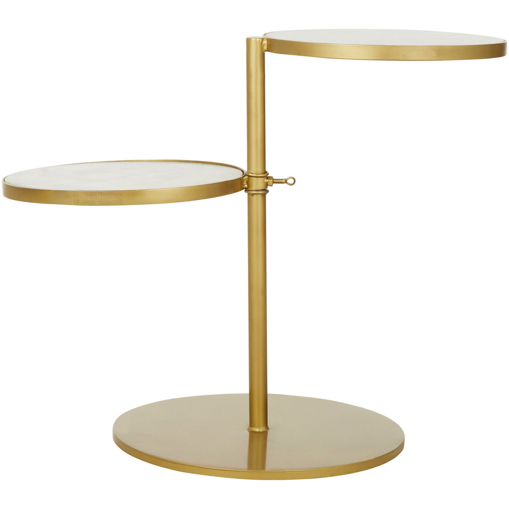 Premier Housewares Rabia 2 Shelf Side Table Image 2