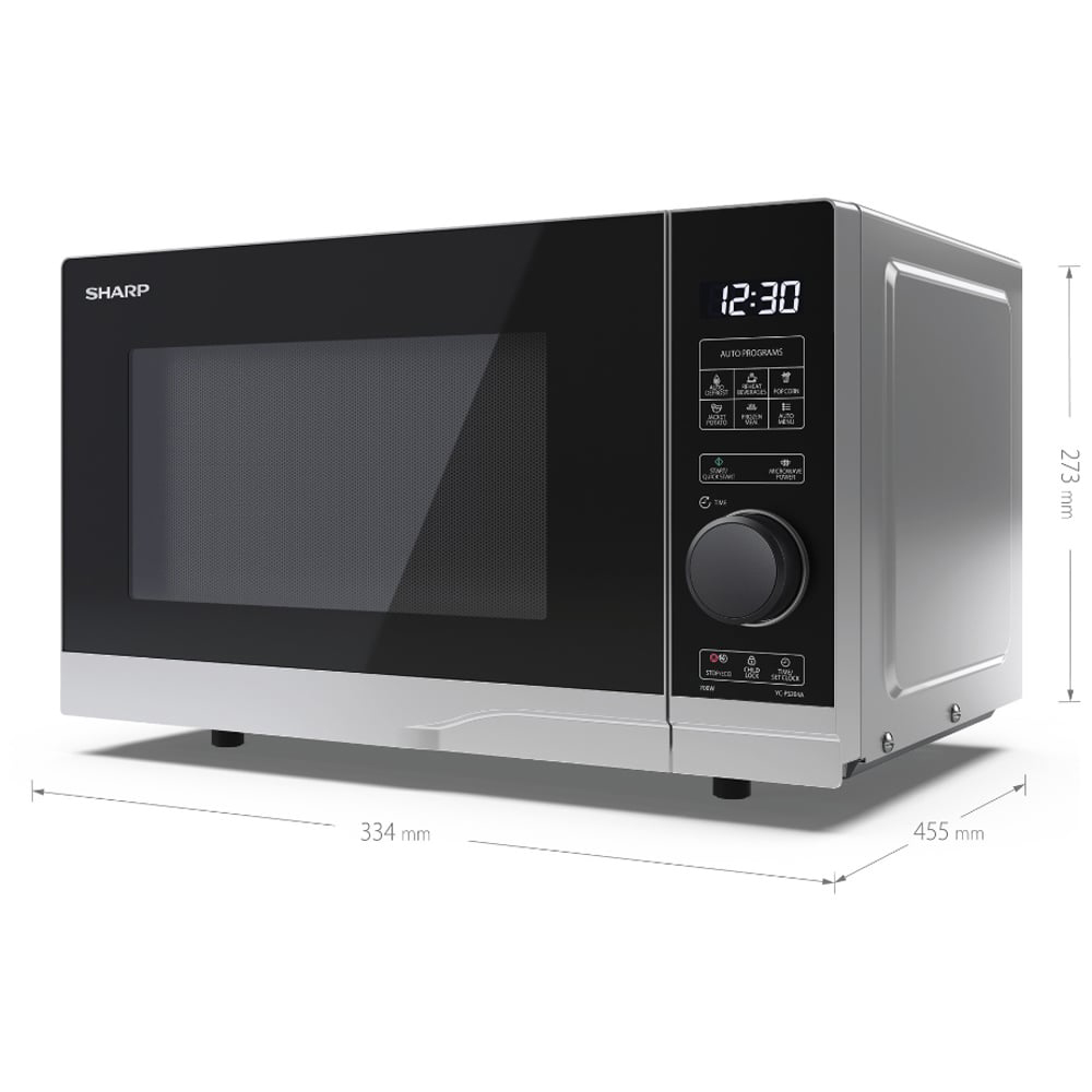 Sharp 20L Solo Jog Dial Microwave 700W Image 6