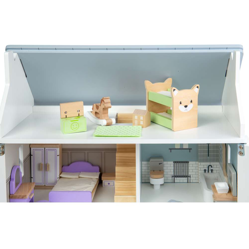 Bigjigs Toys Kids Dolls House Furniture Set 31 Piece Image 3