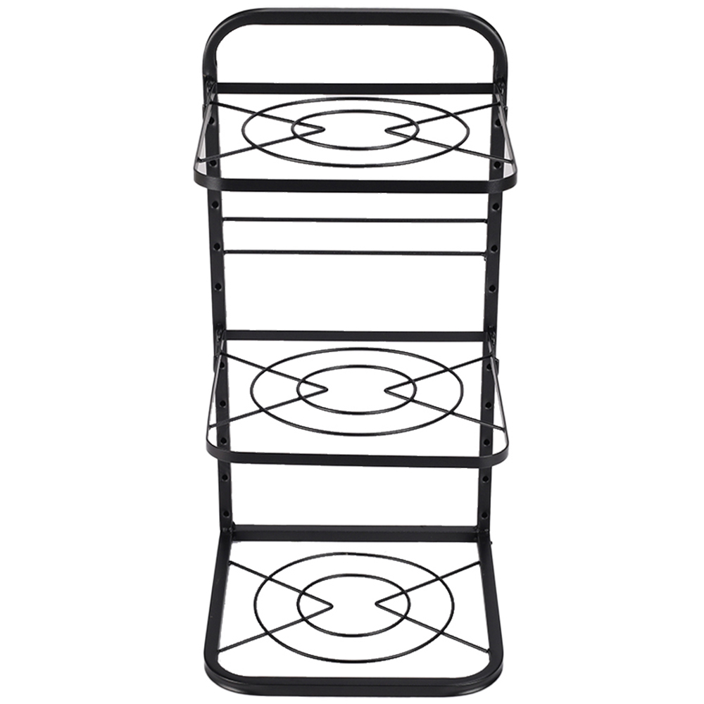 Living and Home Adjustable Kitchen Cookware Holder Stand Image 1