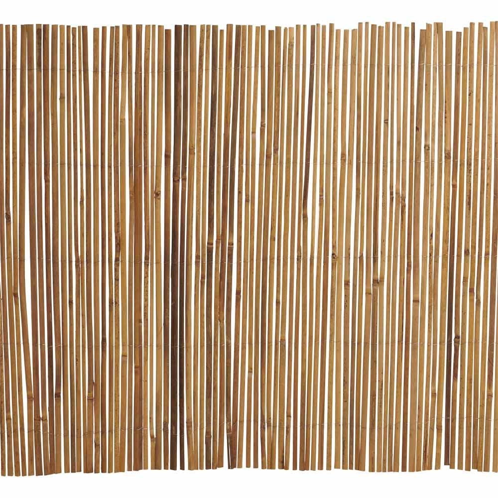 Wilko Bamboo Slat Screening 4m x 2m Image 1