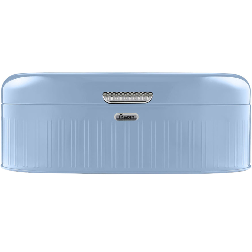 Swan Retro Blue Bread Bin Wilko