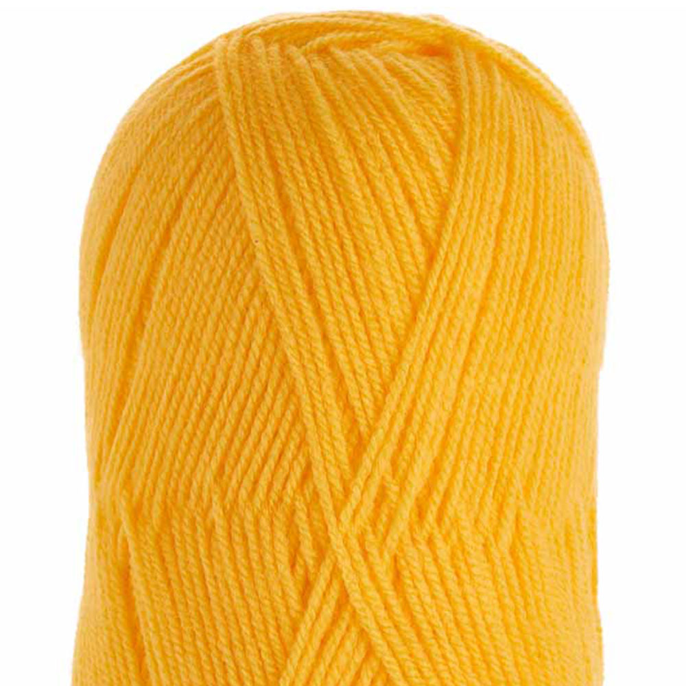 Wilko Double Knit Yarn Yellow 100g Image 2