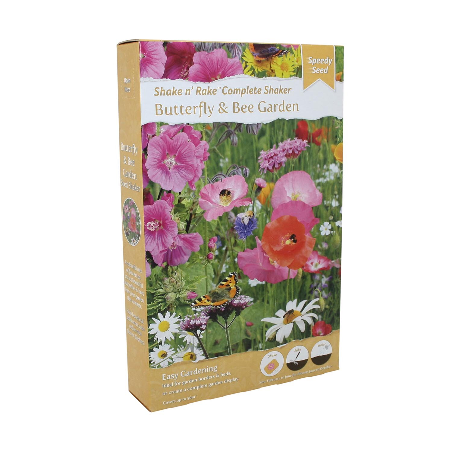Speedy Seed Complete Shaker  - Multi / Butterfly and Bee Garden Image
