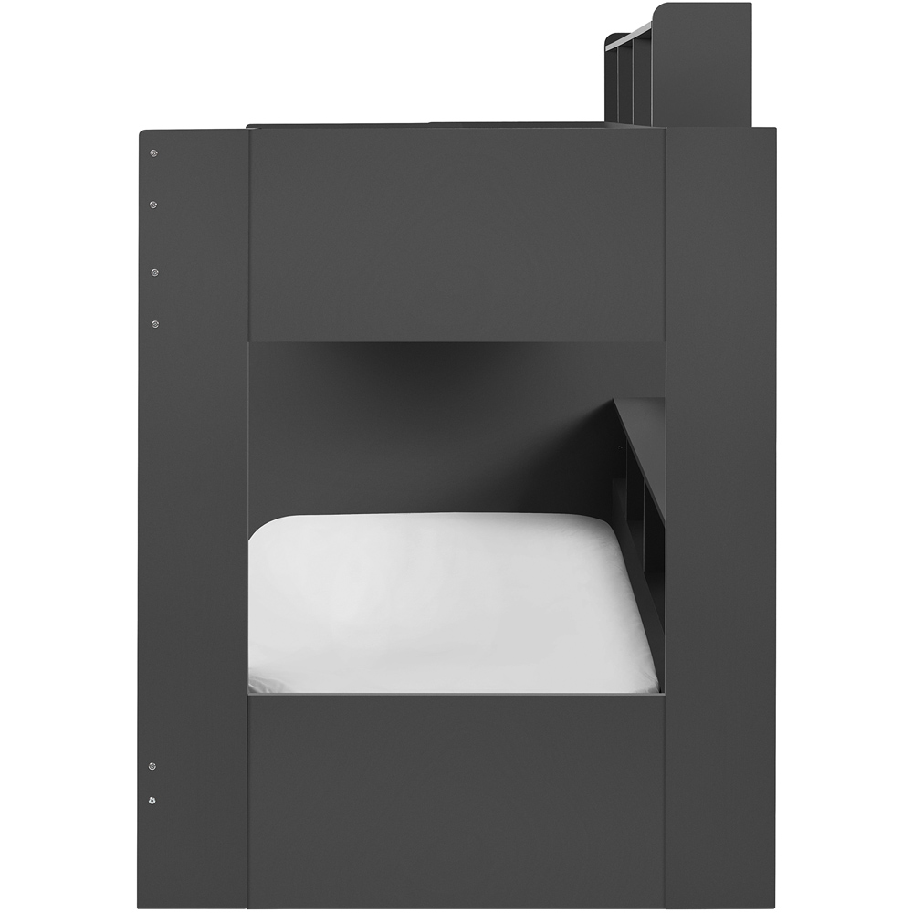 Julian Bowen Camelot Anthracite Bunk Bed with Staircase Image 4
