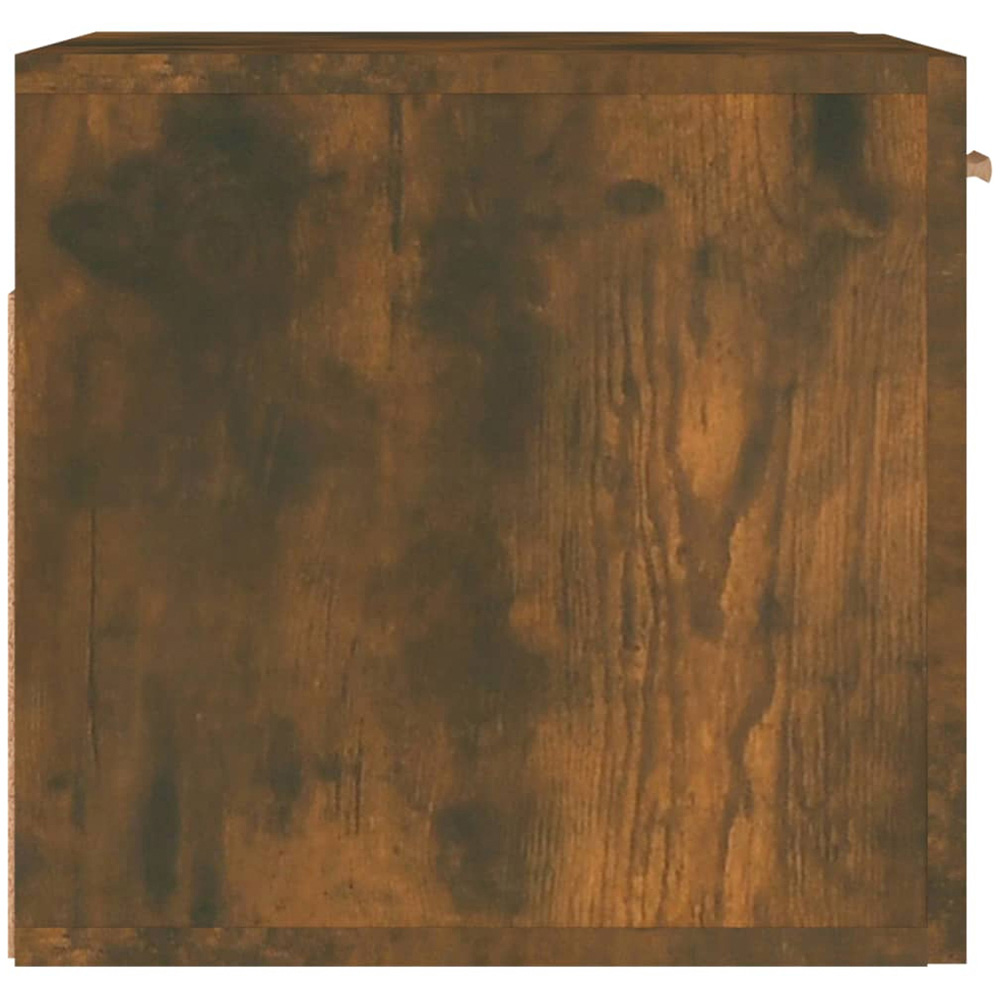 vidaXL 2 Door Smoked Oak Wall Cabinet Image 5