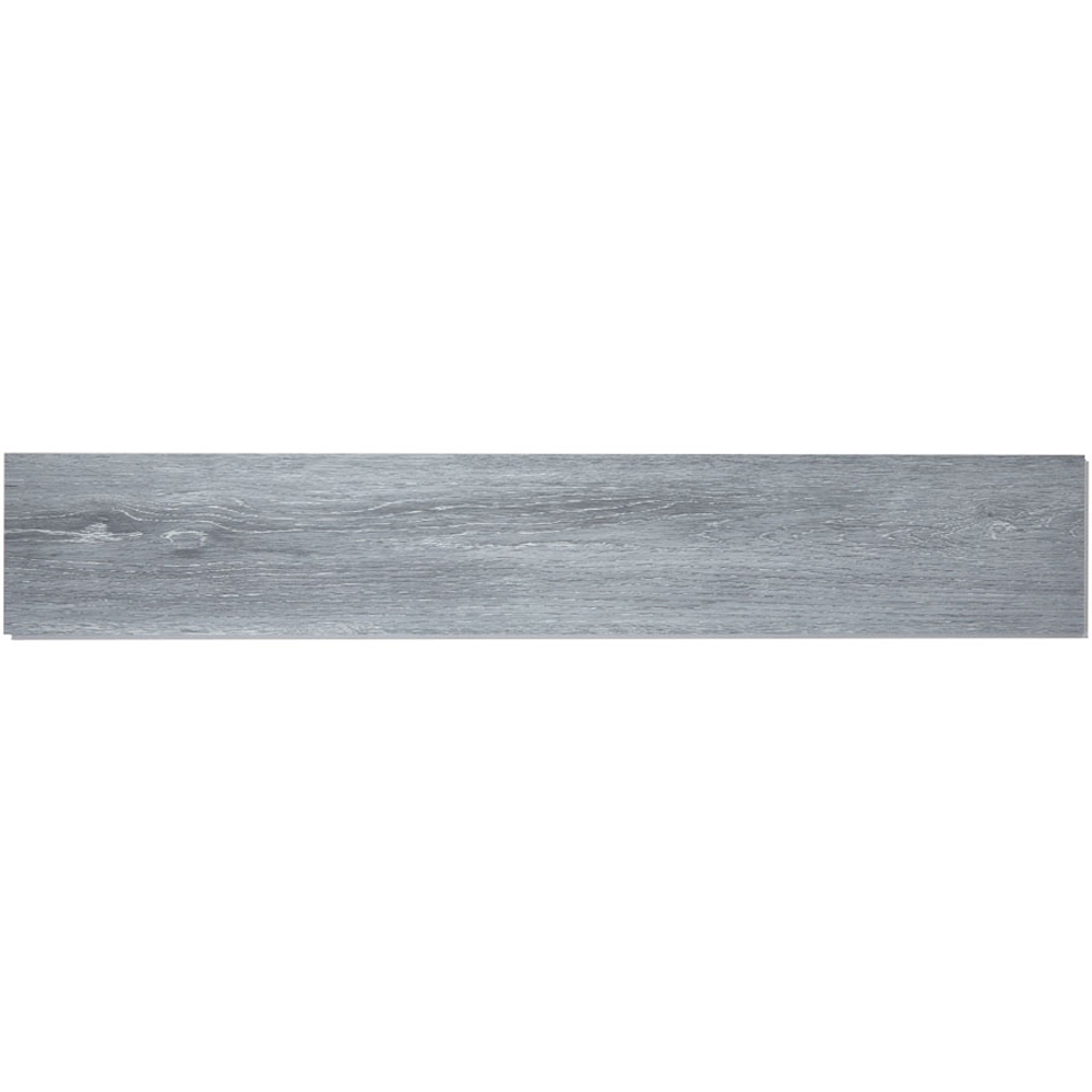 Living and Home Smoky Grey Wood Grain Rectangle PVC Flooring 20 Pack Image 2