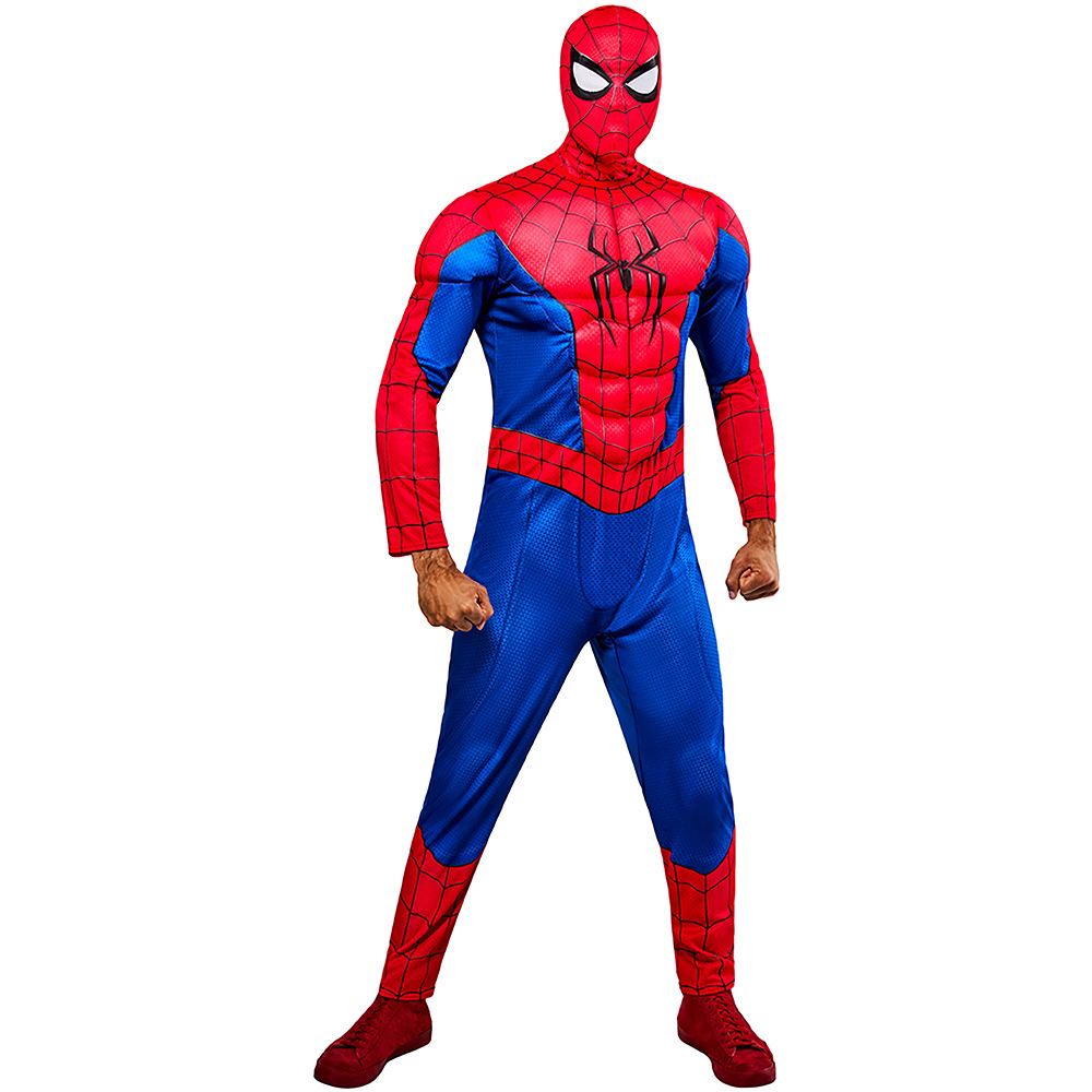 Spider-Man Brand New Day Adult Deluxe Muscle Padded Costume XS Image 5