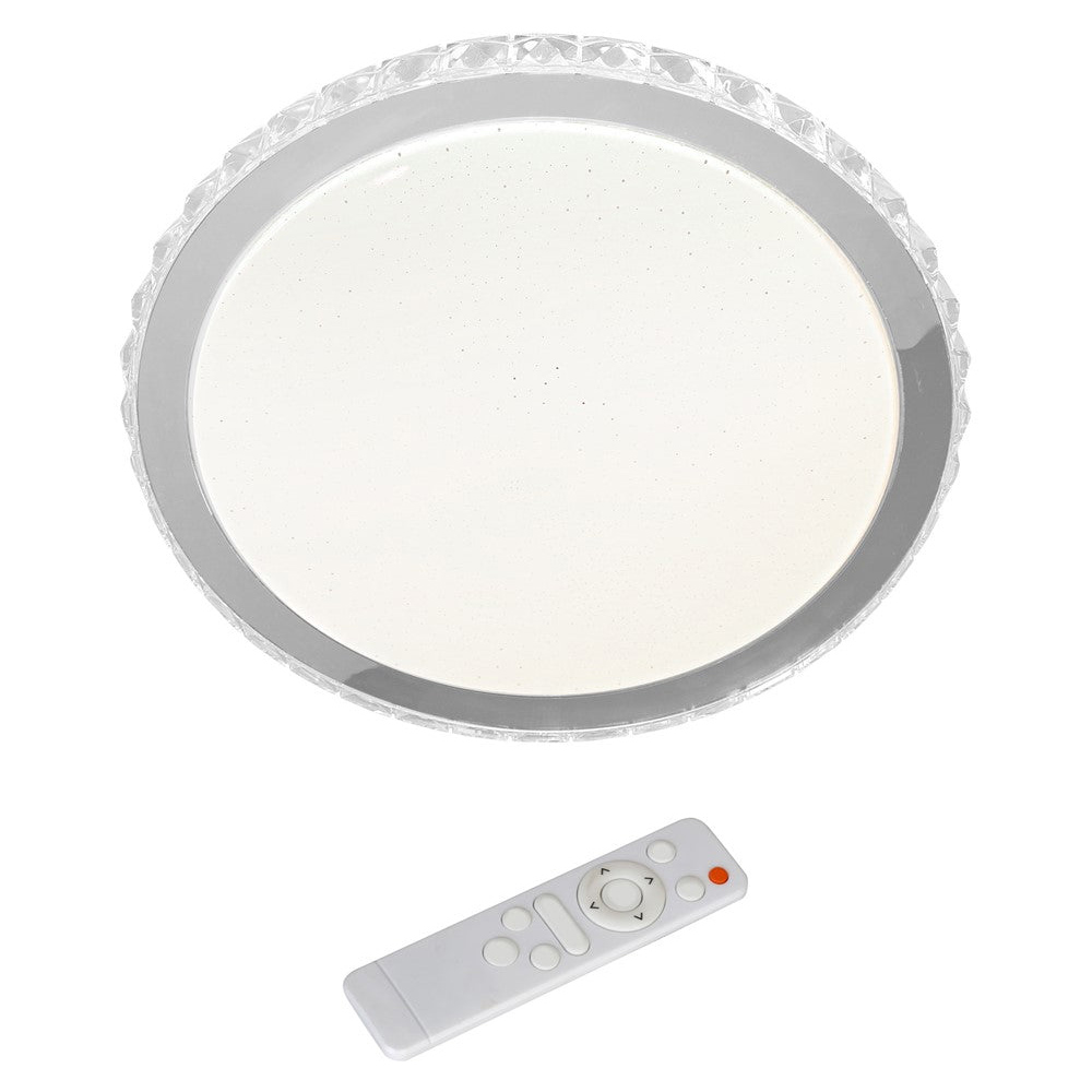 Milagro Layla White LED Ceiling Lamp 230V Image 1