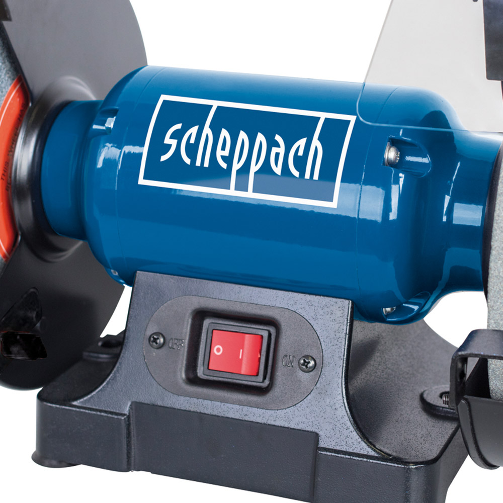 Scheppach Bench Grinder 200mm 500W Image 3