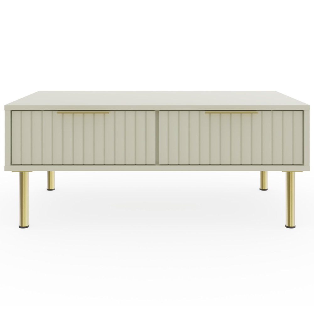 GFW Nervata Cream Coffee Table Image 4
