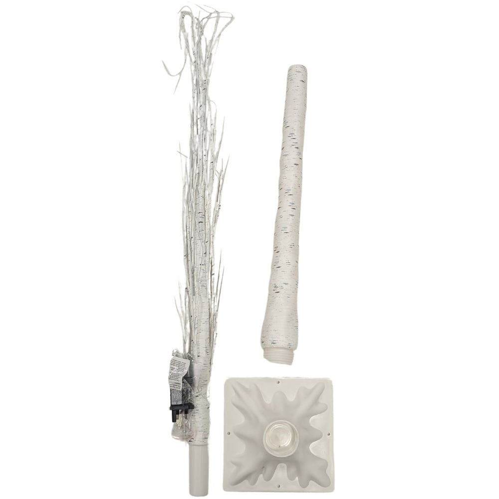 Samuel Alexander Warm White LED Indoor Outdoor Christmas Birch Tree 6ft Image 1