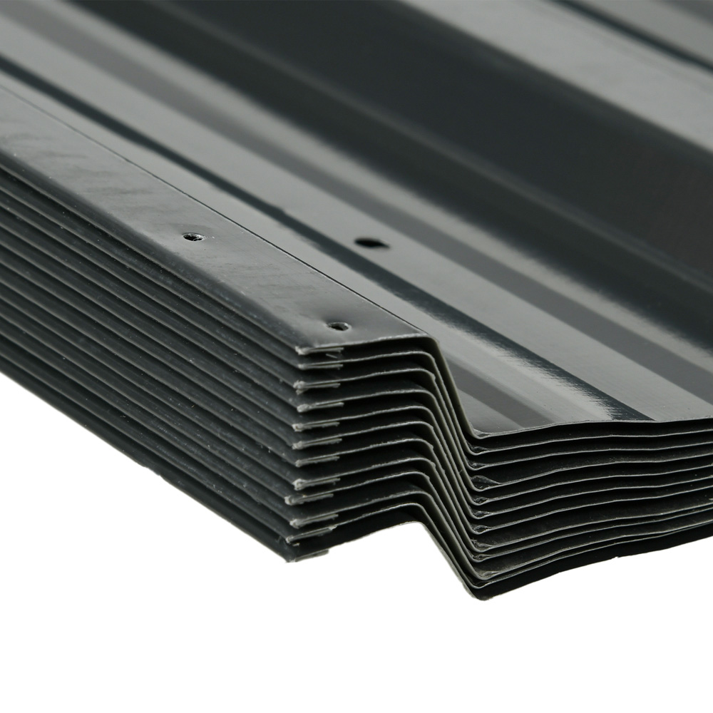 Outsunny Dark Grey Metal Greenhouse Roofing Sheet 12 Pack Image 3