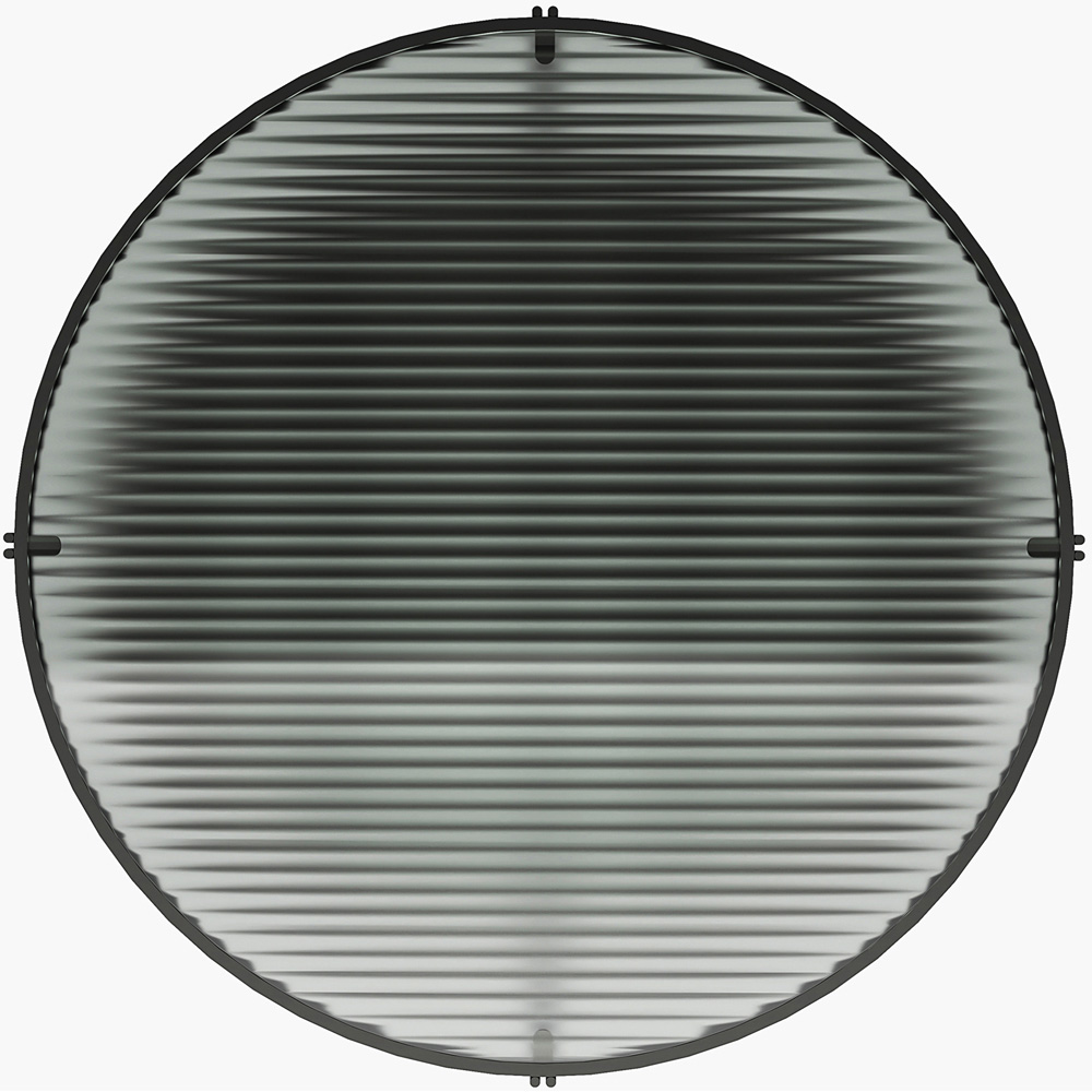 Dorel Wainwright Black Oak Round Coffee Table Image 4