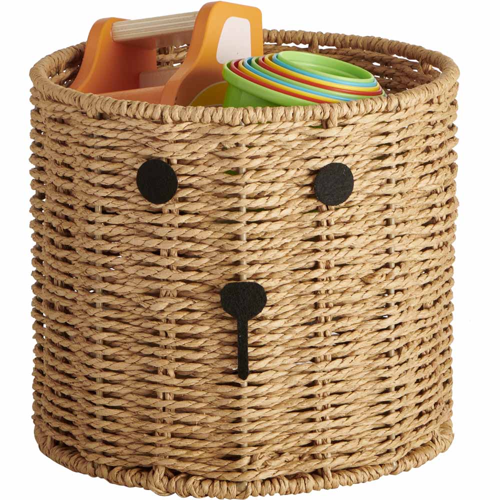 Wilko Natural Bear Woven Tubs 2 Pack Image 6