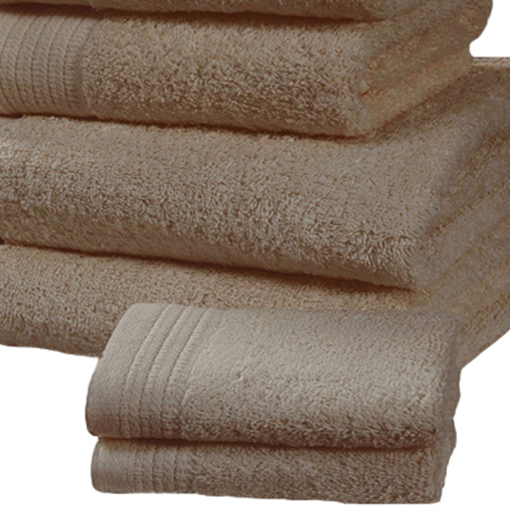Rapport Home Chatsworth Super Soft 600gsm Combed Cotton Cream Bath Towel Image 3